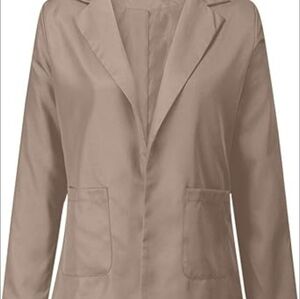 NWOT Glam Cream Blazer Size Small